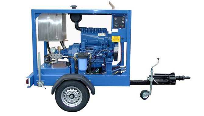 Diesel Engine Used On The Hydraulic Power Unit