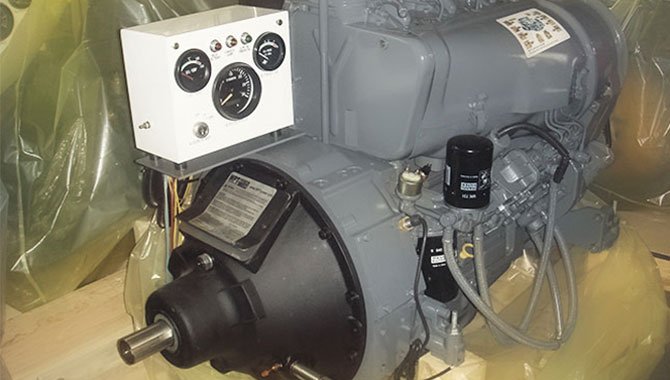 Diesel Engine Used On The Power Unit