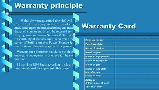 WARRANTY